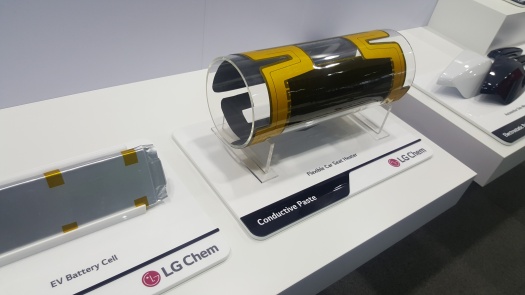 Heating technology by LG Chem at at Nano Tech 2018